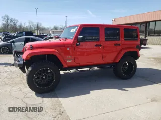 2018 Jeep Wrangler JK Unlimited Sahara with VIN 1C4HJWEG5JL893839, listed as a Copart auction lot 50401454 with 60,383 mi miles and Salvage Title. Bid and sale history available at carsss.com. Image 1.