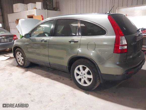 2007 Honda CR-V EX with VIN JHLRE48587C025093, listed as a IAAI auction lot 41155923 with 1 mi miles. Bid and sale history available at carsss.com. Image 3.