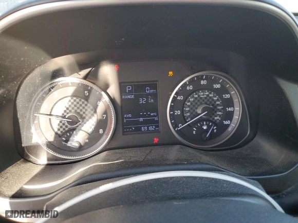2019 Hyundai Elantra SE with VIN KMHD74LFXKU888767, listed as a Copart auction lot 48299725 with 69,182 mi miles and Salvage Title. Bid and sale history available at carsss.com. Image 9.