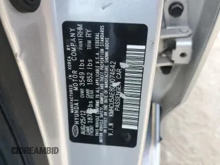 2013 Hyundai Accent SE with VIN KMHCU5AE8DU074642, listed as a Copart auction lot 52932205 with 119,518 mi miles and Salvage Title. Bid and sale history available at carsss.com. Image 12.