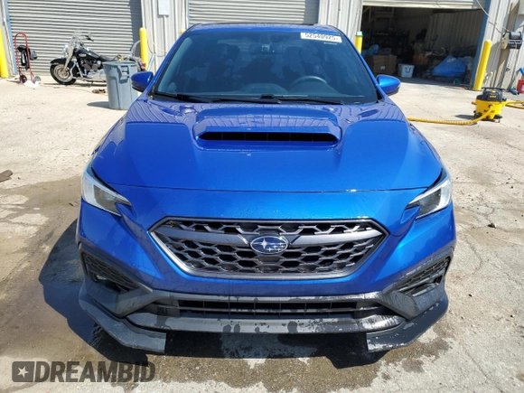 2022 Subaru WRX Limited with VIN JF1VBAL6XN9009643, listed as a Copart auction lot 52540925 with 28,008 mi miles and Salvage Title. Bid and sale history available at carsss.com. Image 5.