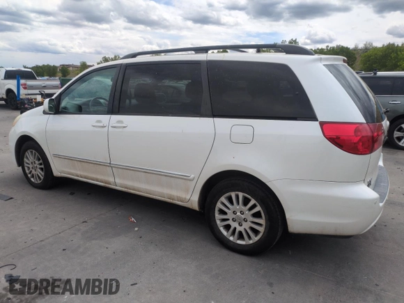 2010 Toyota Sienna XLE with VIN 5TDDK4CC5AS032076, listed as a Copart auction lot 57675555 with 210,252 mi miles and Clean title. Bid and sale history available at DreamBid. Image 2.