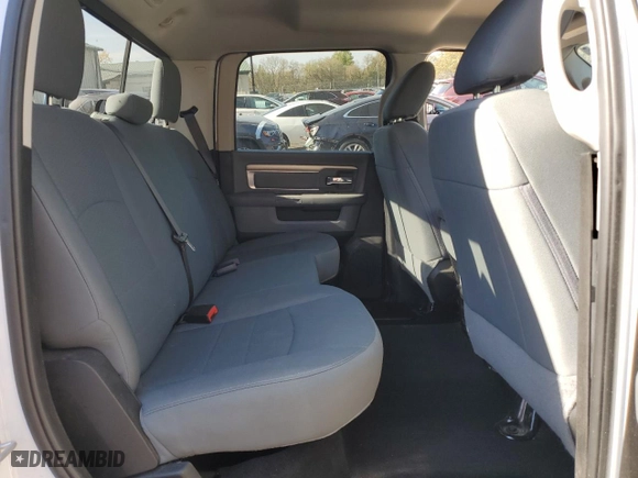 2018 Ram 2500 Big Horn with VIN 3C6UR5JJ7JG224432, listed as a Copart auction lot 76689874 with 73,481 mi miles and Salvage Title. Bid and sale history available at carsss.com. Image 10.