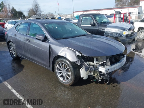2020 Acura TLX Technology with VIN 19UUB1F50LA015540, listed as a IAAI auction lot 41710482 with 52,932 mi miles and . Bid and sale history available at carsss.com. Image 1.