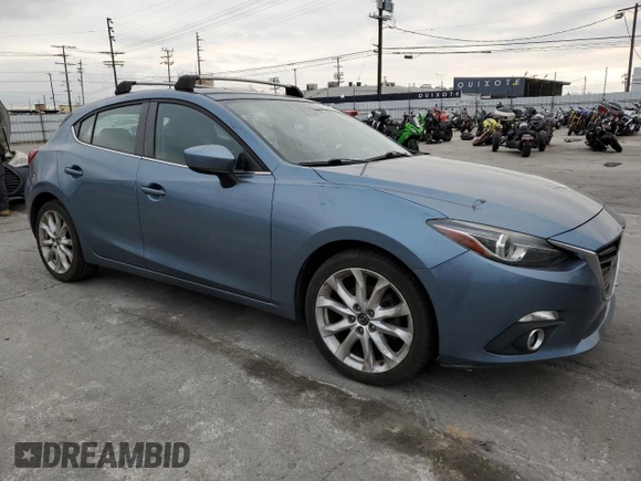 2014 Mazda 3 S Grand Touring with VIN JM1BM1M36E1206853, listed as a Copart auction lot 41809465 with 106,259 mi miles and Non Repairable. Bid and sale history available at DreamBid. Image 4.