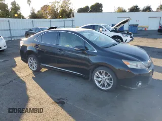 2010 Lexus HS 250h with VIN JTHBB1BA1A2025430, listed as a Copart auction lot 76348384 with 361,121 mi miles and Clean Title. Bid and sale history available at DreamBid. Image 4.