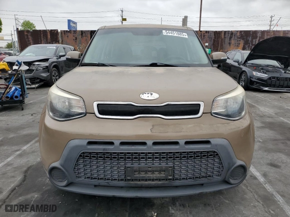 2014 Kia Soul + with VIN KNDJP3A51E7081990, listed as a Copart auction lot 54451885 with 67,714 mi miles and Clean Title. Bid and sale history available at carsss.com. Image 5.