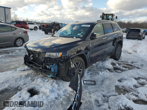 2021 Jeep Grand Cherokee Limited X with VIN 1C4RJFBG0MC826689, listed as a Copart auction lot 47818705 with 24,610 mi miles and Salvage title. Bid and sale history available at DreamBid. Image 1.