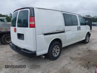 2013 Chevrolet Express Cargo with VIN 1GCSGAFX2D1148701, listed as a IAAI auction lot 42215285 with 265,463 mi miles and . Bid and sale history available at DreamBid. Image 4.