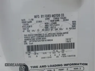 2009 Ford F-150 XL z VIN 1FTPW14V19FA18624, wystawiony jako Copart lot #53736275 z przebiegiem 143 358 mil mil oraz Szkoda całkowita • Salvage title. Historia ofert i sprzedaży dostępna na DreamBid. Obrazek 12.