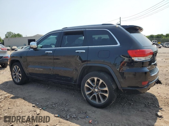 2017 Jeep Grand Cherokee Overland with VIN 1C4RJFCG9HC684850, listed as a Copart auction lot 62746974 with 0 mi miles and Salvage Title. Bid and sale history available at carsss.com. Image 2.