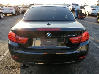 2015 BMW 4 Series 428i with VIN WBA3V7C57FP772037, listed as a Copart auction lot 42455645 with 207,970 mi miles and Salvage Title. Bid and sale history available at carsss.com. Image 6.