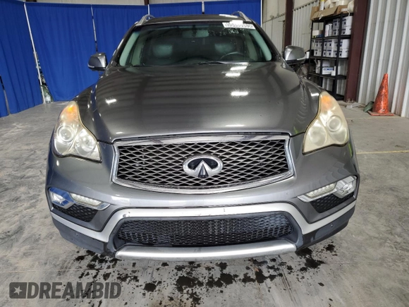 2017 Infiniti QX50 z VIN JN1BJ0RP1HM383833, wystawiony jako Copart lot #55460985 z przebiegiem 96 036 mil mil oraz Czysty tytuł • Clean title. Historia ofert i sprzedaży dostępna na DreamBid. Obrazek 5.
