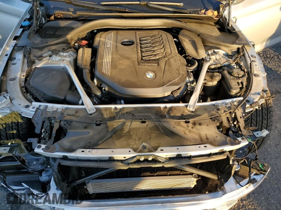 2020 BMW 5 Series 540i xDrive with VIN WBAJS3C09LWW77980, listed as a Copart auction lot 85268944 with 20,396 mi miles and Salvage title. Bid and sale history available at DreamBid. Image 11.
