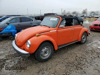 1979 Volkswagen Beetle with VIN 1592042687, listed as a Copart auction lot 87370154 with 50,248 mi miles and Salvage Title. Bid and sale history available at DreamBid. Image 1.