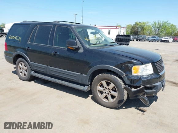 2003 Ford Expedition Eddie Bauer with VIN 1FMFU18L83LB66977, listed as a IAAI auction lot 42104571 with 218,679 mi miles and . Bid and sale history available at DreamBid. Image 1.