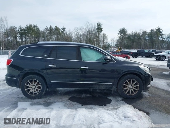 2017 Buick Enclave Leather with VIN 5GAKVBKD3HJ124504, listed as a IAAI auction lot 41657306 with 157,634 mi miles and . Bid and sale history available at DreamBid. Image 13.