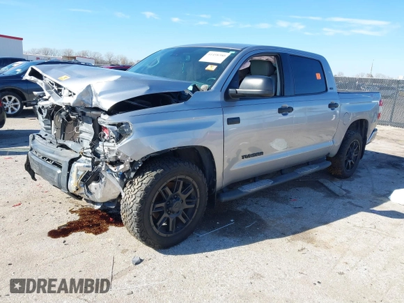 2021 Toyota Tundra 2WD SR5 with VIN 5TFEY5F17MX283926, listed as a IAAI auction lot 41458380 with 78,742 mi miles. Bid and sale history available at carsss.com. Image 18.