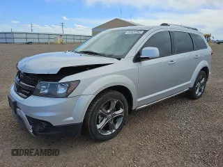 2014 Dodge Journey Crossroad with VIN 3C4PDDGGXET312768, listed as a Copart auction lot 48255025 with 89,666 mi miles and Clean title. Bid and sale history available at DreamBid. Image 1.