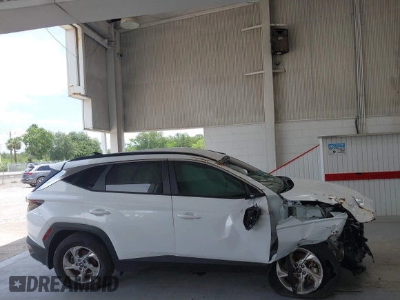 2023 Hyundai Tucson SEL z VIN KM8JBCAE8PU246450, wystawiony jako IAAI lot #42367159 z przebiegiem 20 449 mil mil oraz . Historia ofert i sprzedaży dostępna na DreamBid. Obrazek 12.