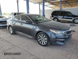 2017 Kia Optima LX with VIN 5XXGT4L38HG121842, listed as a Copart auction lot 47053965 with 150,470 mi miles and Salvage Title. Bid and sale history available at carsss.com. Image 4.