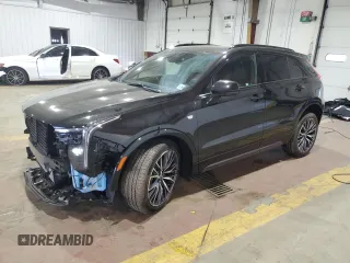 2024 Cadillac XT4 AWD Sport with VIN 1GYFZFR46RF215816, listed as a Copart auction lot 70639624 with 381 mi miles and Salvage title. Bid and sale history available at DreamBid. Image 1.