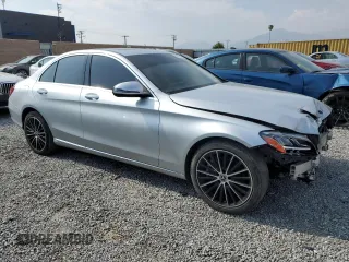 2021 Mercedes-Benz C 300 with VIN W1KWF8DB8MR638345, listed as a Copart auction lot 55027915 with 43,623 mi miles and Clean Title. Bid and sale history available at DreamBid. Image 4.