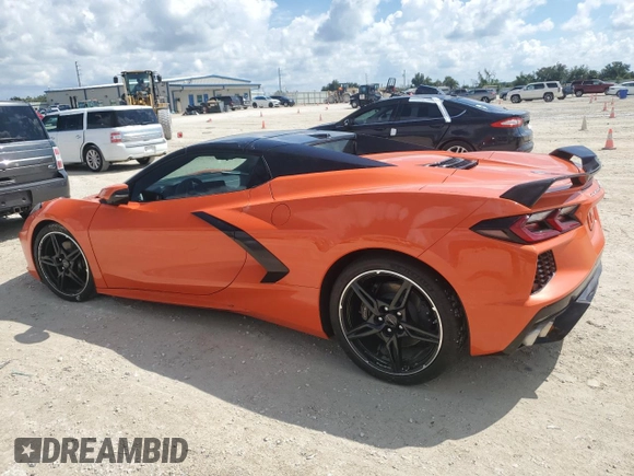2021 Chevrolet Corvette 2LT with VIN 1G1YB3D44M5112278, listed as a Copart auction lot 73729174 with 0 mi miles and Salvage Title. Bid and sale history available at carsss.com. Image 2.