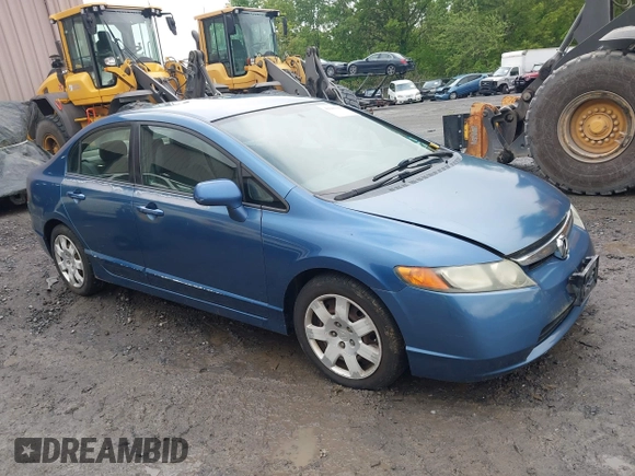 2008 Honda Civic LX z VIN 2HGFA16578H508975, wystawiony jako IAAI lot #42281442 z przebiegiem 140 982 mil mil oraz . Historia ofert i sprzedaży dostępna na DreamBid. Obrazek 1.