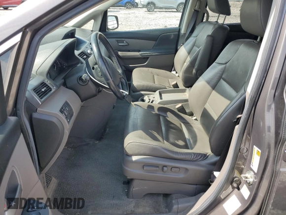 2013 Honda Odyssey EX-L with VIN 5FNRL5H61DB030264, listed as a Copart auction lot 50453505 with 182,015 mi miles and Salvage Title. Bid and sale history available at carsss.com. Image 7.