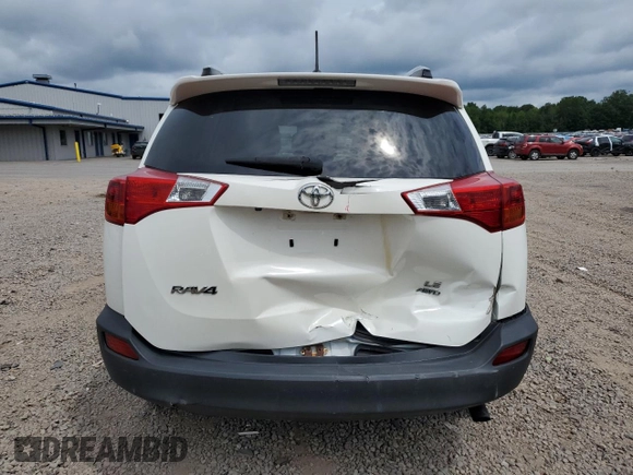 2015 Toyota RAV4 LE z VIN JTMBFREV7FJ047058, wystawiony jako Copart lot #65606425 z przebiegiem 109 985 mil mil oraz Szkoda całkowita • Salvage title. Historia ofert i sprzedaży dostępna na DreamBid. Obrazek 6.