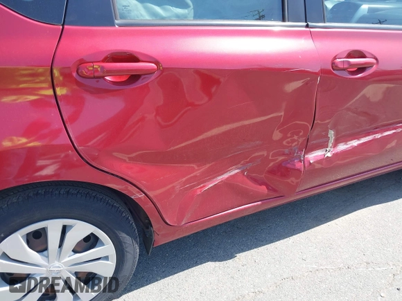 2017 Nissan Note SV with VIN 3N1CE2CP5HL374074, listed as a IAAI auction lot 42024894 with 42,545 mi miles and . Bid and sale history available at DreamBid. Image 6.