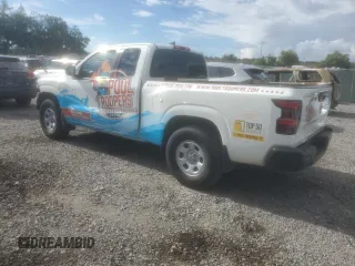 2023 Nissan Frontier S with VIN 1N6ED1CL6PN660382, listed as a Copart auction lot 59855924 with 8,727 mi miles and Salvage Title. Bid and sale history available at carsss.com. Image 2.