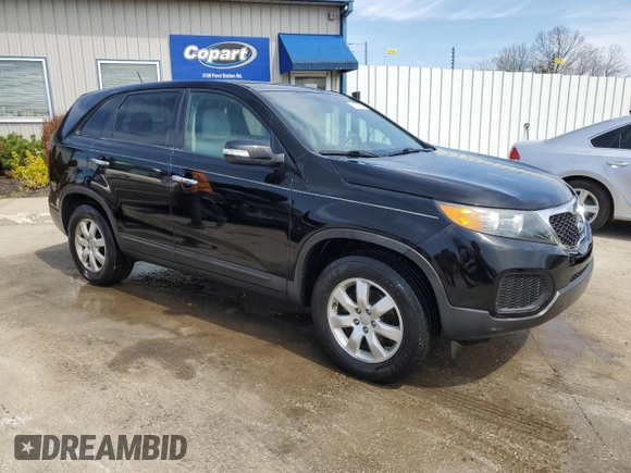 2012 Kia Sorento LX with VIN 5XYKT4A18CG232603, listed as a Copart auction lot 51419815 with 141,911 mi miles and Non Repairable. Bid and sale history available at carsss.com. Image 4.