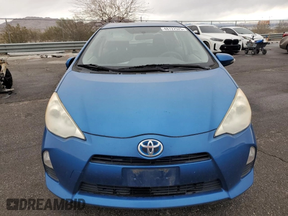 2012 Toyota Prius One with VIN JTDKDTB37C1003014, listed as a Copart auction lot 48722525 with 197,891 mi miles and Salvage Title. Bid and sale history available at carsss.com. Image 5.