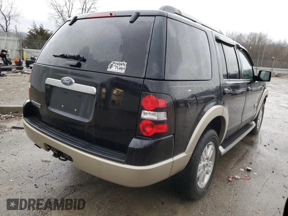 2007 Ford Explorer Eddie Bauer with VIN 1FMEU64EX7UA36487, listed as a Copart auction lot 43076485 with 232,384 mi miles and Salvage title. Bid and sale history available at DreamBid. Image 3.