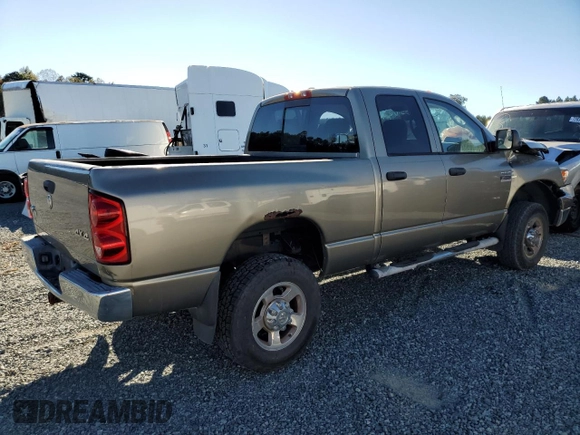 2008 Dodge Ram 3500 SLT with VIN 3D7MX38A18G102044, listed as a Copart auction lot 76742354 with 0 mi miles and Salvage Title. Bid and sale history available at carsss.com. Image 3.