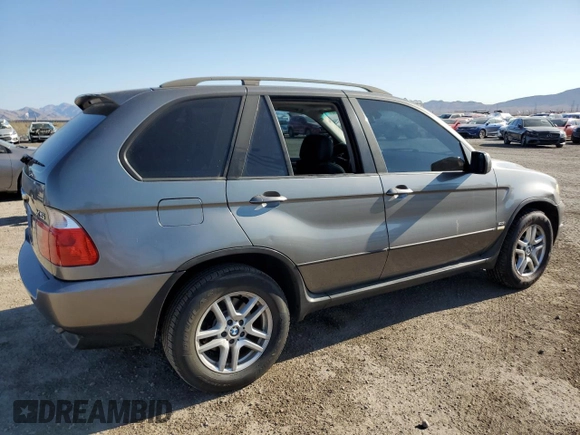 2004 BMW X5 3.0i with VIN 5UXFA13574LU35198, listed as a Copart auction lot 69288034 with 145,017 mi miles and Clean Title. Bid and sale history available at carsss.com. Image 3.