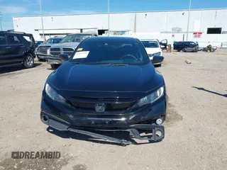 2019 Honda Civic Sedan Sport with VIN 19XFC2F80KE049879, listed as a IAAI auction lot 41652399 with 75,462 mi miles. Bid and sale history available at carsss.com. Image 12.