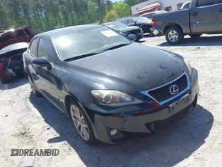 2011 Lexus IS 250 z VIN JTHCF5C29B5047750, wystawiony jako IAAI lot #42031975 z przebiegiem 148 407 mil mil oraz . Historia ofert i sprzedaży dostępna na DreamBid. Obrazek 1.