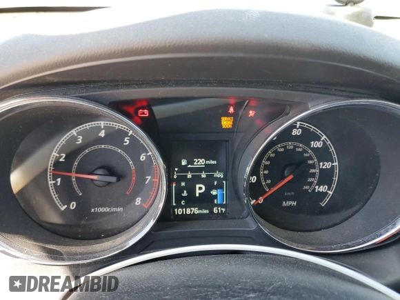 2019 Mitsubishi Outlander SE with VIN JA4AP4AU6KU022258, listed as a Copart auction lot 49253235 with 101,876 mi miles and Salvage title. Bid and sale history available at DreamBid. Image 9.