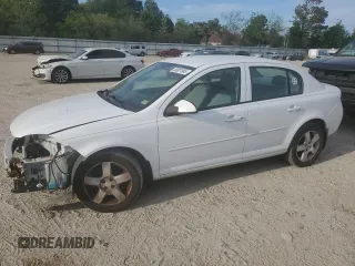 2010 Chevrolet Cobalt 1LT with VIN 1G1AD5F5XA7143399, listed as a Copart auction lot 53881985 with 121,598 mi miles and Salvage Title. Bid and sale history available at DreamBid. Image 1.