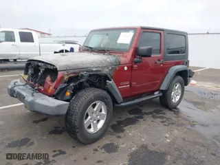 2010 Jeep Wrangler Mountain with VIN 1J4AA2D16AL217417, listed as a IAAI auction lot 41626615 with 1 mi miles. Bid and sale history available at carsss.com. Image 2.