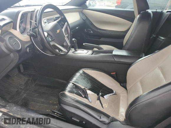 2014 Chevrolet Camaro LT with VIN 2G1FC3D39E9181306, listed as a Copart auction lot 54545255 with 112,057 mi miles and Salvage title. Bid and sale history available at DreamBid. Image 7.