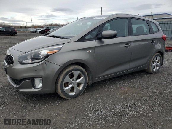 2014 Kia Rondo LX with VIN KNAHT8A33E7045169, listed as a Copart auction lot 53386085 with 276,022 mi miles and Clean Title. Bid and sale history available at carsss.com. Image 1.