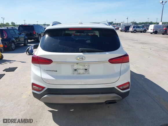 2020 Hyundai Santa Fe SEL with VIN 5NMS33AD4LH296065, listed as a IAAI auction lot 41878392 with 98,215 mi miles. Bid and sale history available at carsss.com. Image 17.