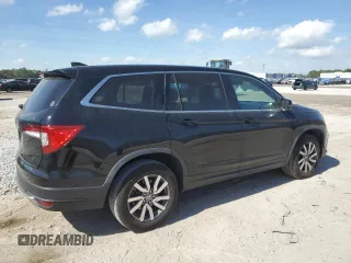 2020 Honda Pilot EX-L with VIN 5FNYF5H5XLB004660, listed as a Copart auction lot 45137155 with 113,228 mi miles and Non Repairable. Bid and sale history available at carsss.com. Image 3.