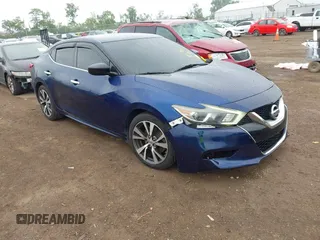 2016 Nissan Maxima SV z VIN 1N4AA6AP4GC448045, wystawiony jako IAAI lot #42352202 z przebiegiem 144 123 mil mil oraz . Historia ofert i sprzedaży dostępna na DreamBid. Obrazek 1.