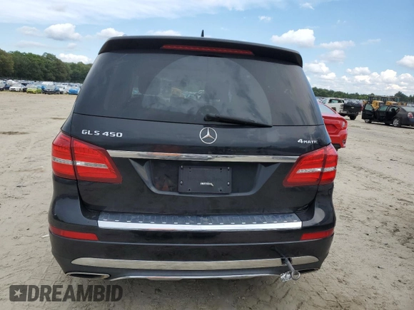2019 Mercedes-Benz GLS 450 с VIN 4JGDF6EE2KB192502, выставлен на аукционе Copart как лот 61241405 с пробегом 108 084 миль миль и Списание • Salvage title. История ставок и продаж доступна на DreamBid. Изображение 6.