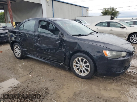 2011 Mitsubishi Lancer ES with VIN JA32U2FU7BU014152, listed as a Copart auction lot 73298354 with 163,204 mi miles and Salvage Title. Bid and sale history available at carsss.com. Image 4.